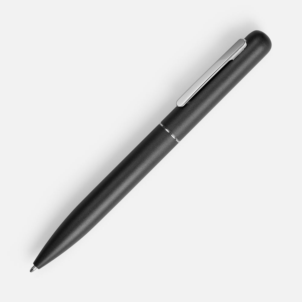 Ручка шариковая Scribo, матовая серая — изображение 2