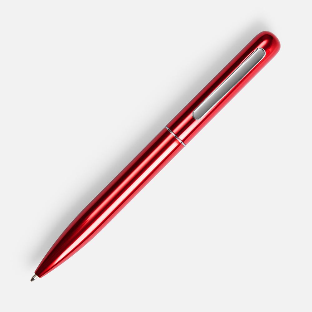 Ручка шариковая Scribo, красная — изображение 2