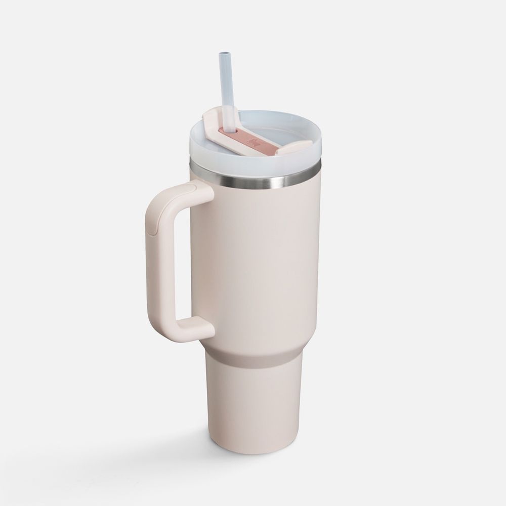 Термокружка Quencher H2.0 1180 с трубочкой, розовая — изображение 2