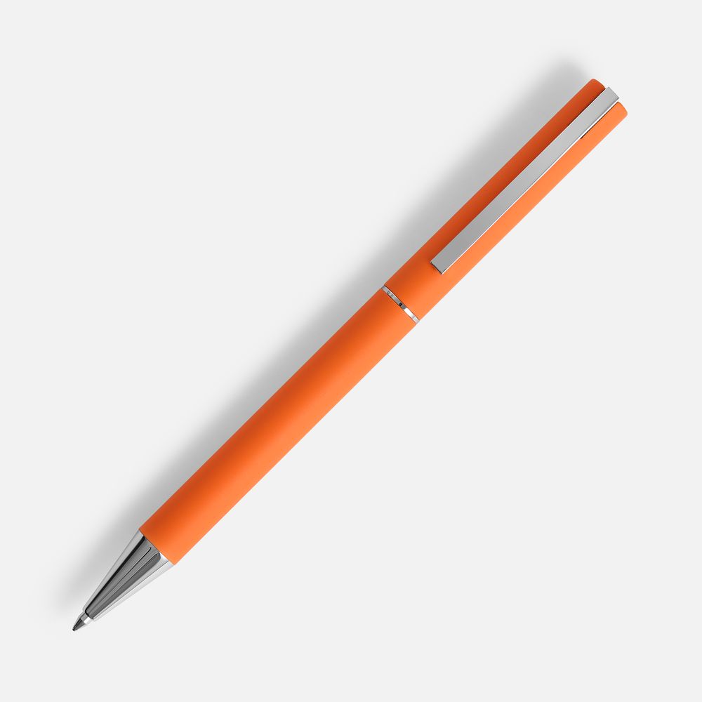 Ручка шариковая Blade Soft Touch, оранжевая — изображение 2