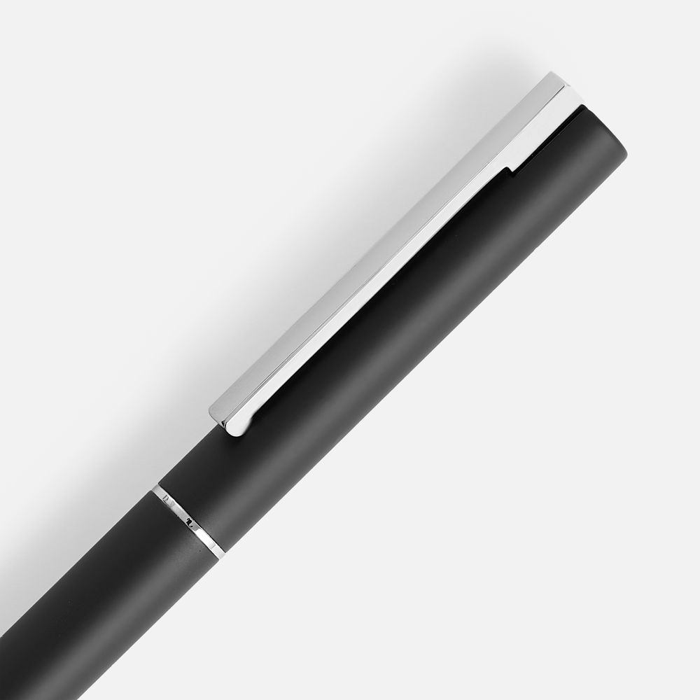 Ручка шариковая Blade Soft Touch, черная — изображение 3