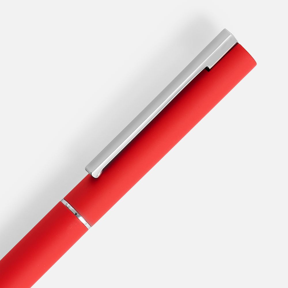 Ручка шариковая Blade Soft Touch, красная — изображение 3