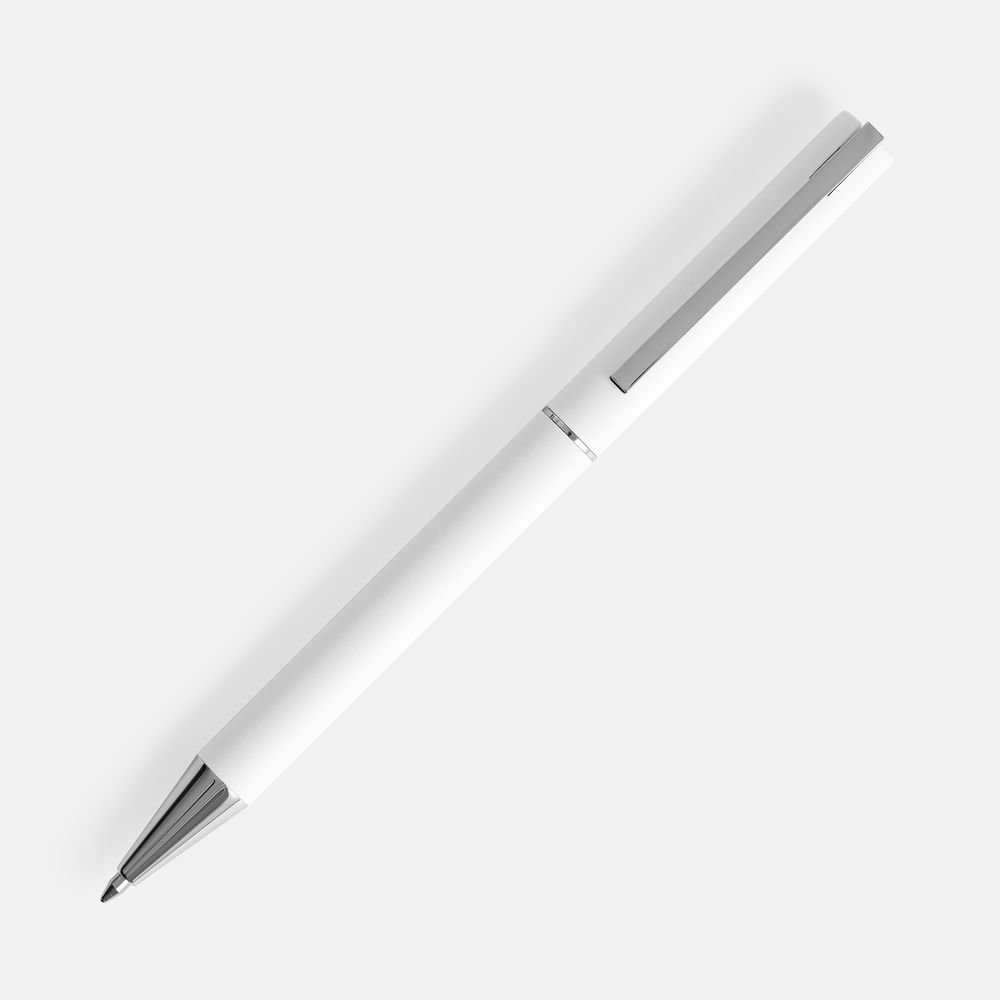 Ручка шариковая Blade Soft Touch, белая — изображение 2