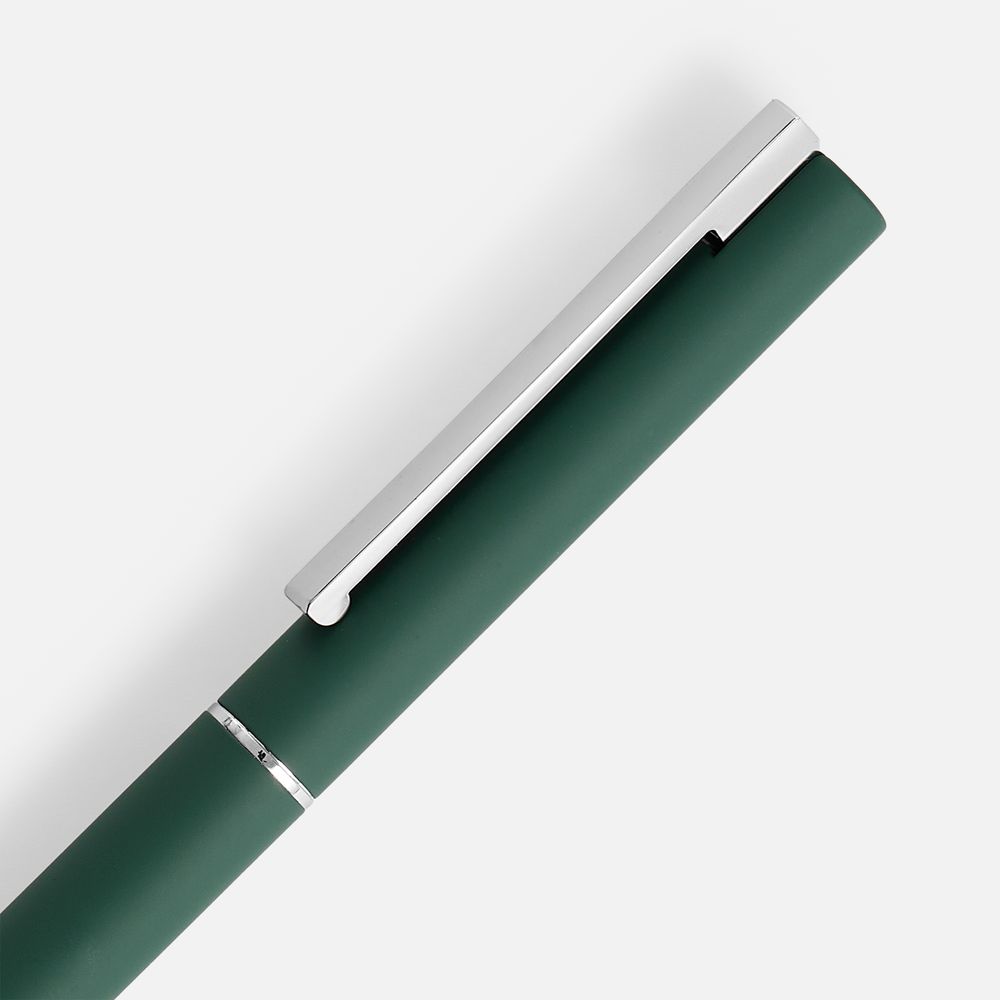 Ручка шариковая Blade Soft Touch, зеленая — изображение 3