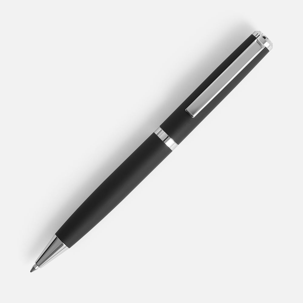 Ручка шариковая Inkish Chrome в футляре, черная — изображение 2