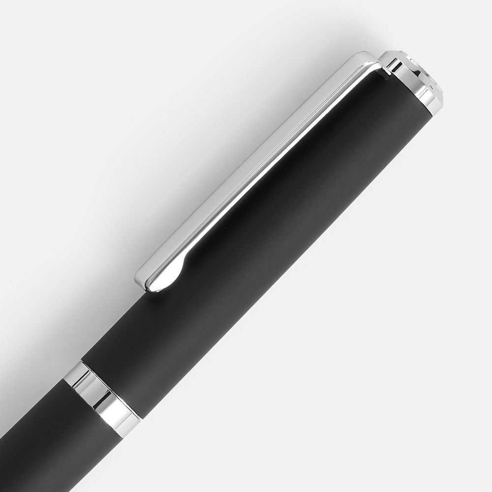 Ручка шариковая Inkish Chrome в футляре, черная — изображение 3