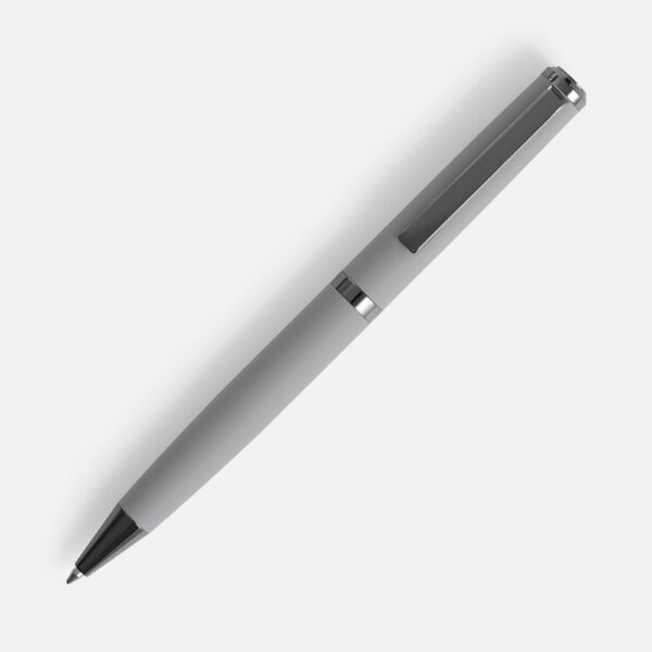 Ручка шариковая Inkish Gunmetal в футляре, серая