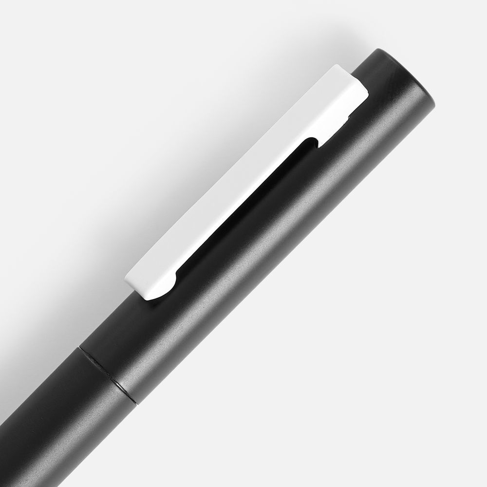 Ручка шариковая Inkolor, черная с белым — изображение 3