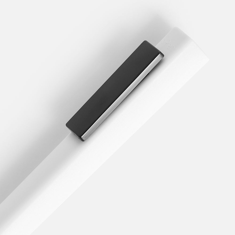 Ручка шариковая Swiper SQ, белая с черным — изображение 3