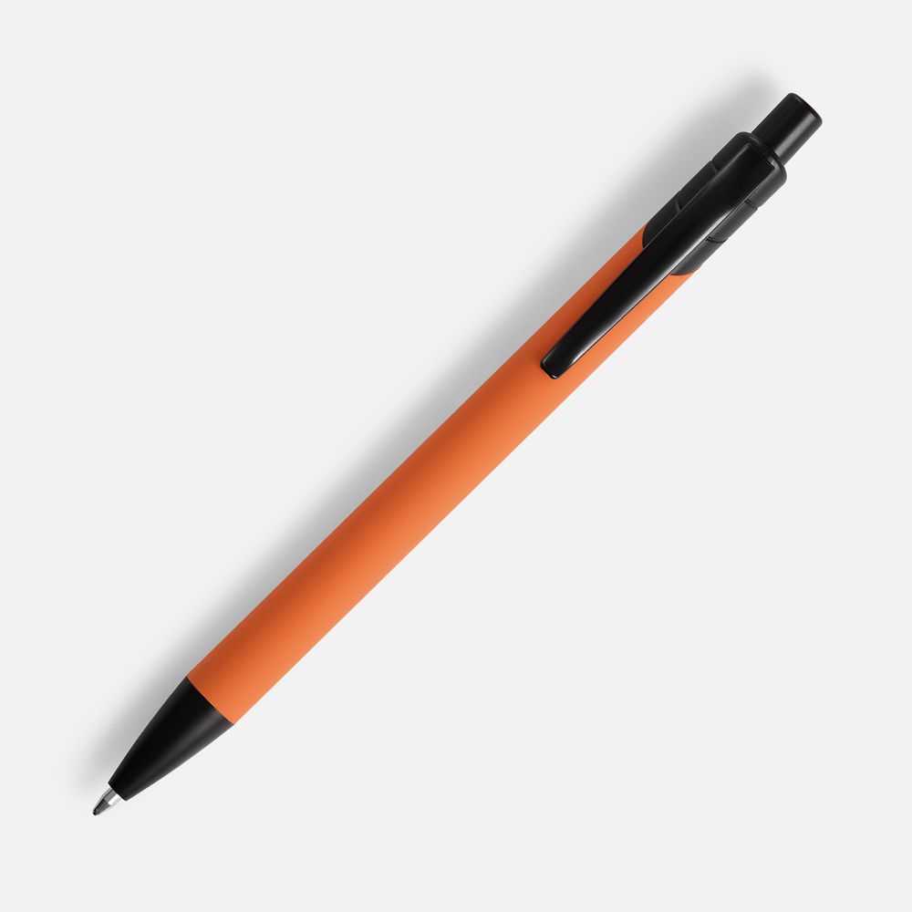Ручка шариковая Undertone Black Soft Touch, оранжевая — изображение 2