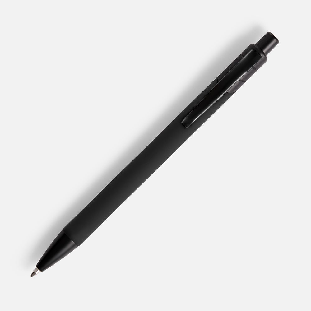 Ручка шариковая Undertone Black Soft Touch, черная — изображение 2
