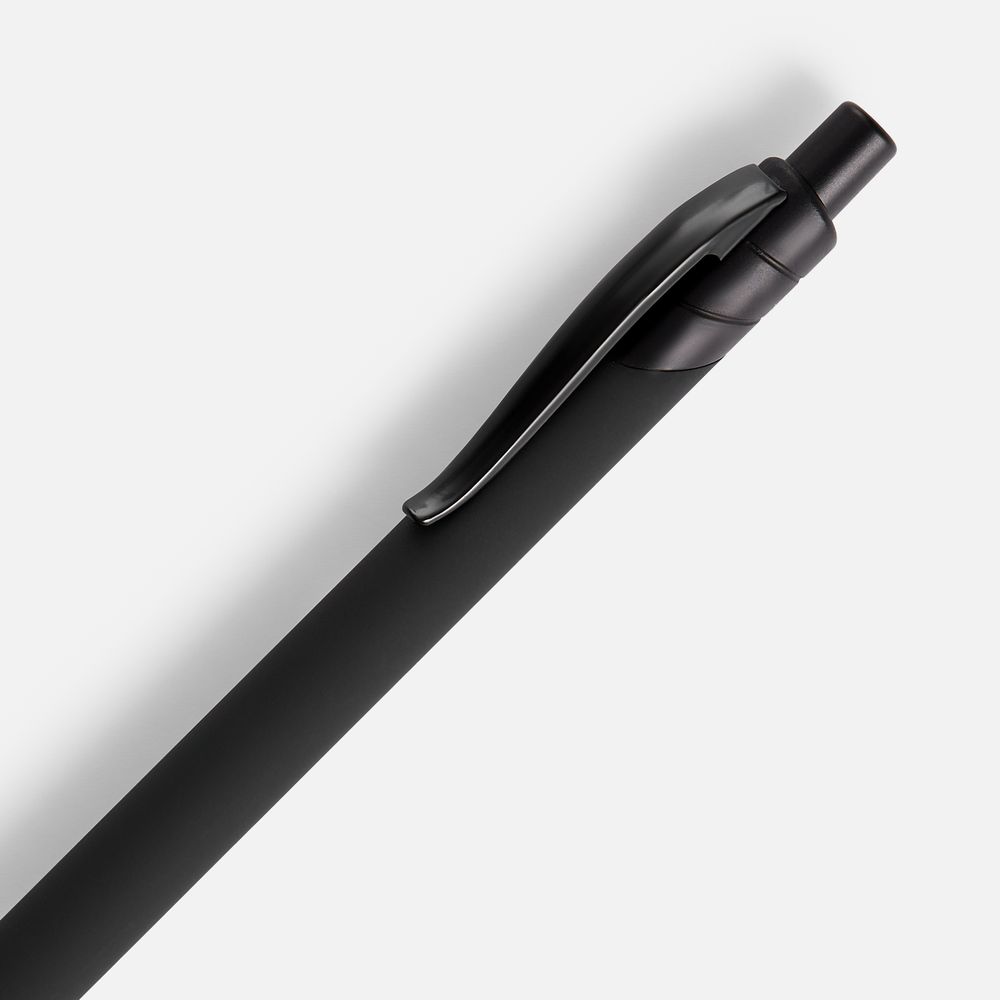 Ручка шариковая Undertone Black Soft Touch, черная — изображение 3