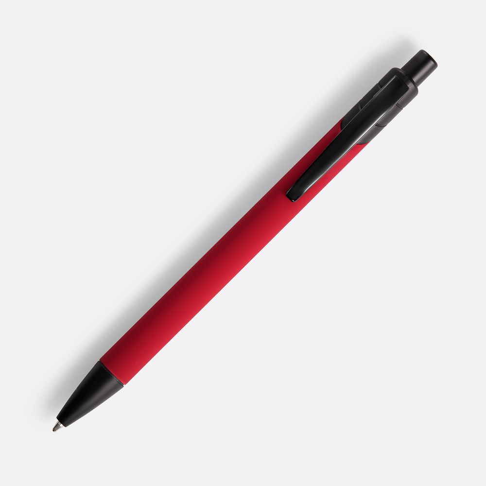 Ручка шариковая Undertone Black Soft Touch, красная — изображение 2