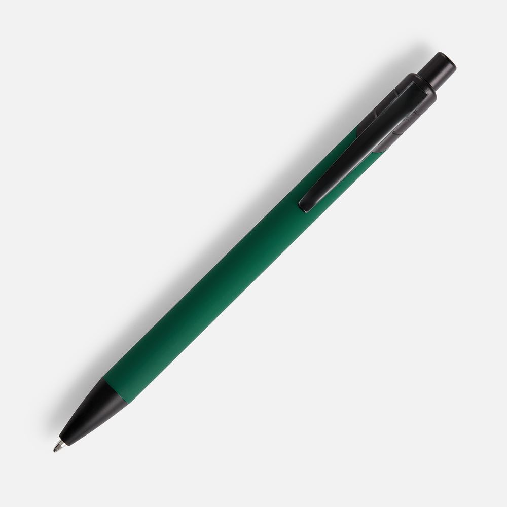 Ручка шариковая Undertone Black Soft Touch, зеленая — изображение 2