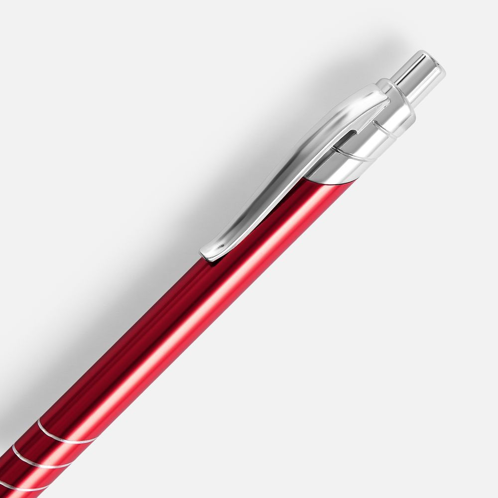 Ручка шариковая Undertone Metallic, красная — изображение 3