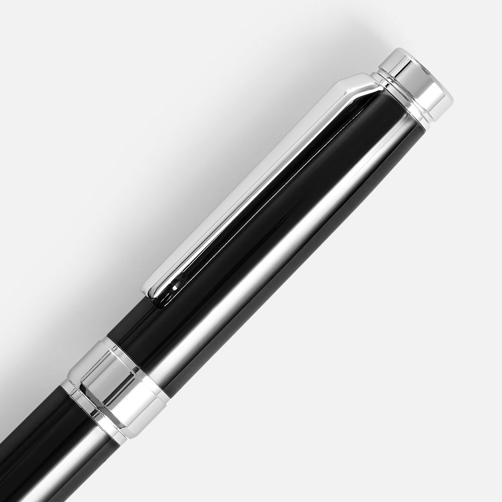 Ручка шариковая Broad Ring, глянцевая, черная — изображение 3