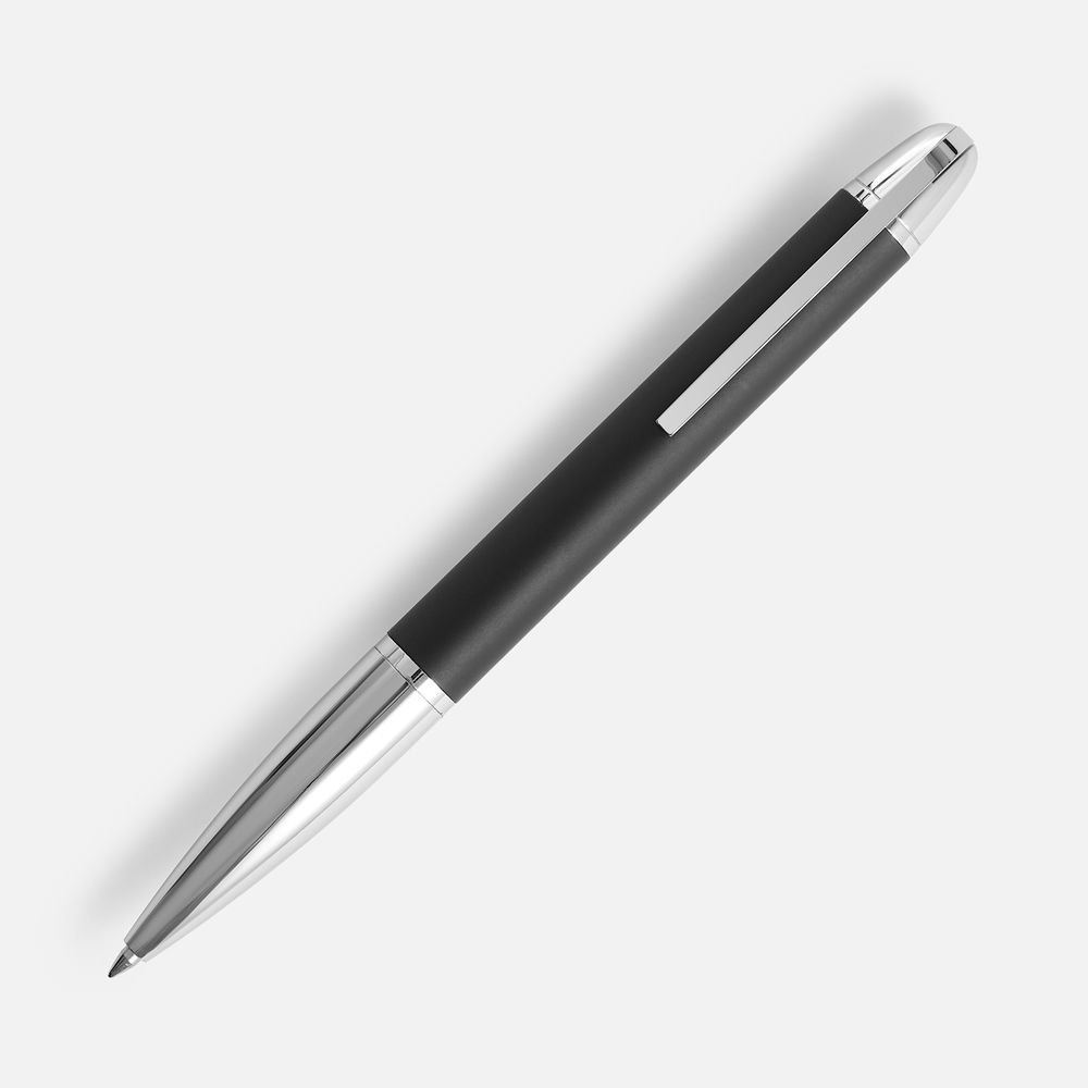 Ручка шариковая Arc Soft Touch, черная — изображение 2
