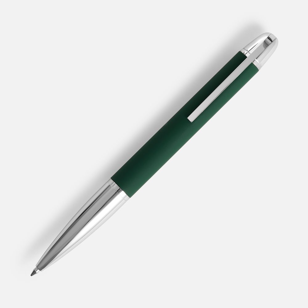 Ручка шариковая Arc Soft Touch, зеленая — изображение 2