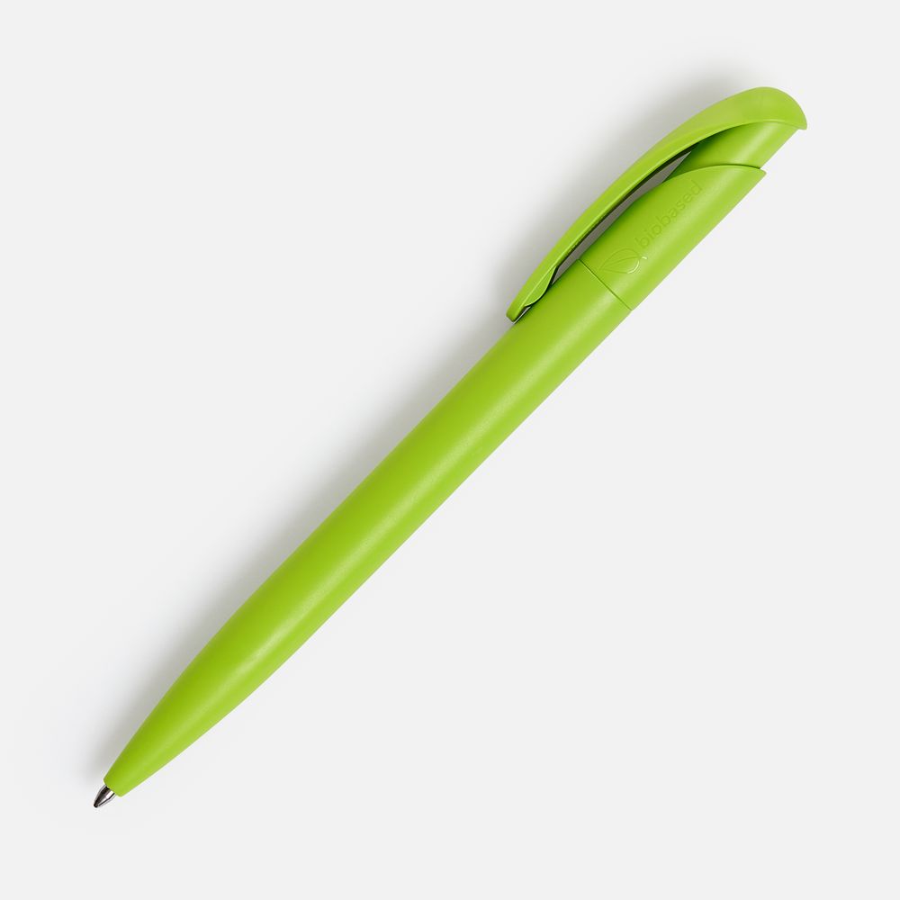Ручка шариковая Nature Plus Matt, зеленое яблоко — изображение 3