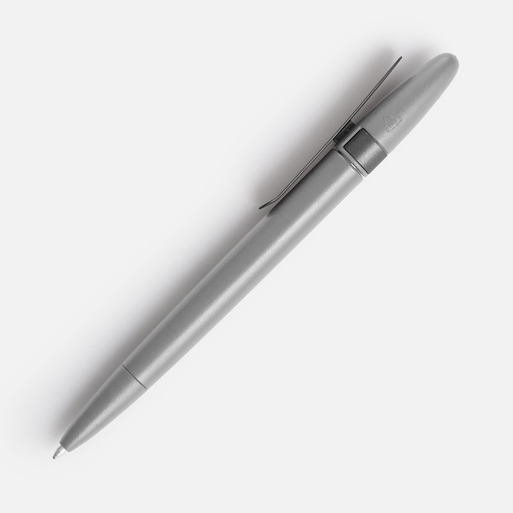 Ручка шариковая Prodir DS5 TSM Metal Clip, серая — изображение 2