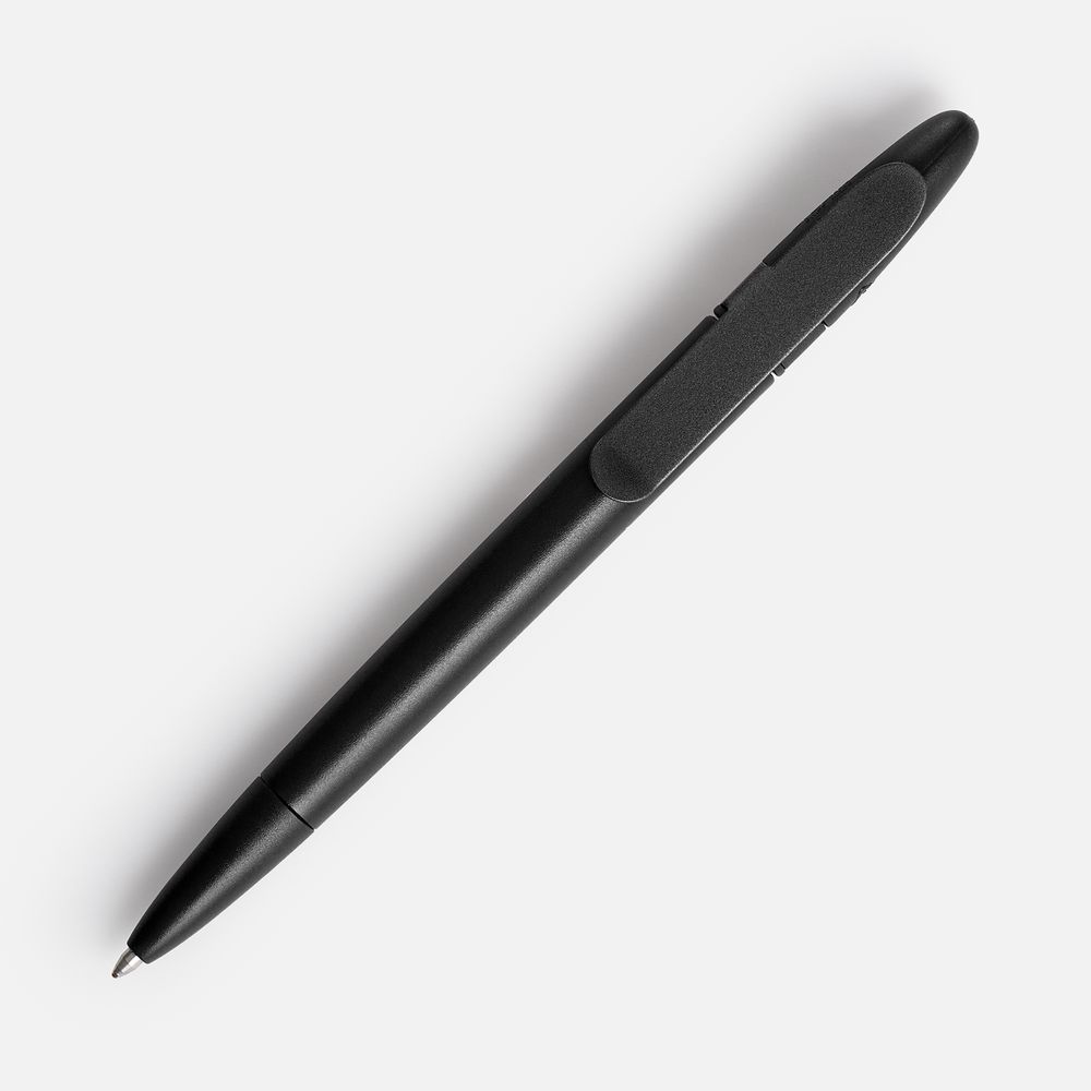 Ручка шариковая Prodir DS5 TSM Metal Clip, черная — изображение 3
