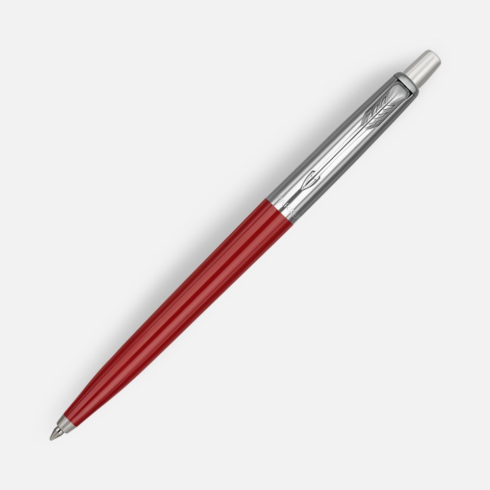 Ручка шариковая Parker Jotter Originals Red CT, красная — изображение 2