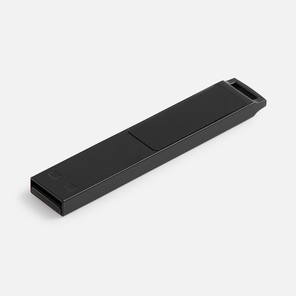 Флешка markBright Black с синей подсветкой, 32 Гб — изображение 3