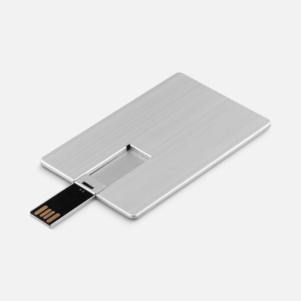 Флешка Platinum Card, 32 Гб, серебристая — изображение 2