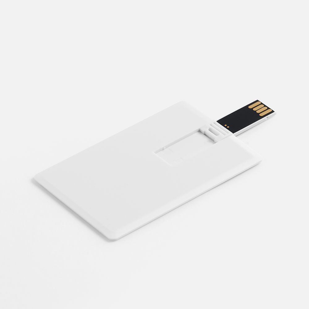 Флешка Card, 16 Гб, белая — изображение 2