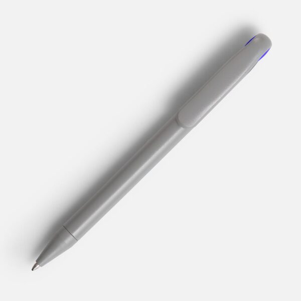 Ручка шариковая Prodir DS1 TMM Dot, серая с синим
