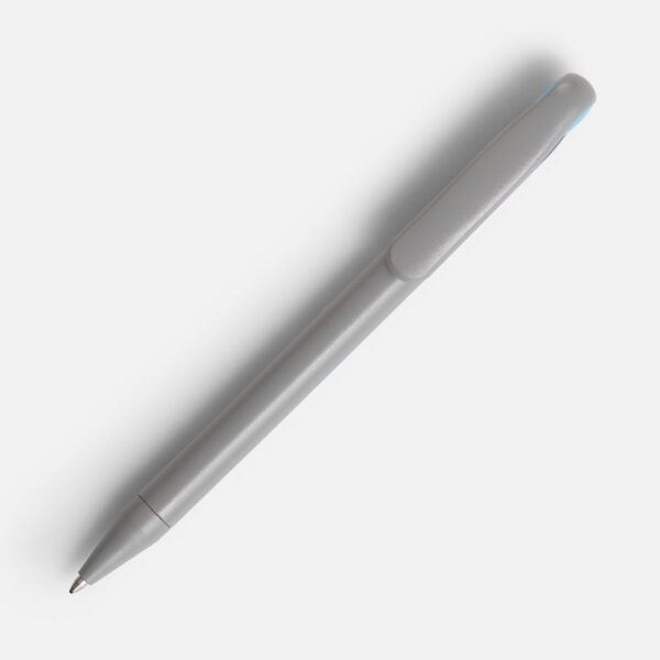Ручка шариковая Prodir DS1 TMM Dot, серая с голубым