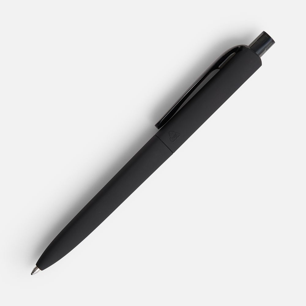 Ручка шариковая Prodir DS8 PRR-T Soft Touch, черная — изображение 3