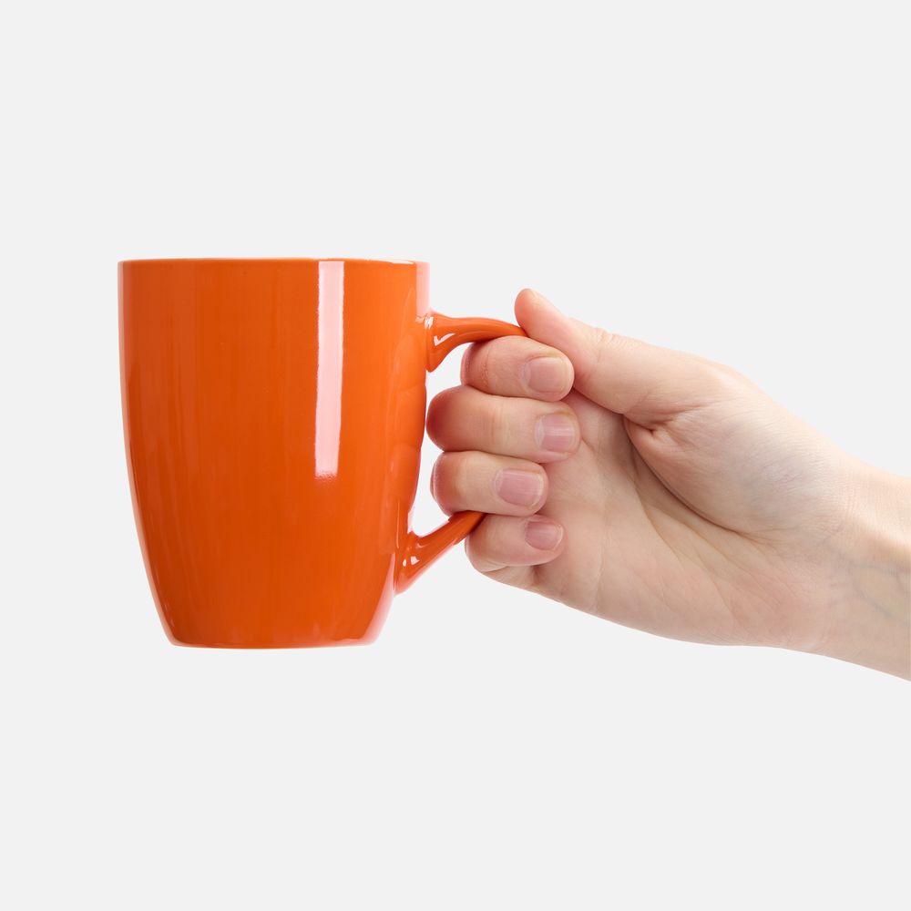 Кружка Good Morning, оранжевая — изображение 3