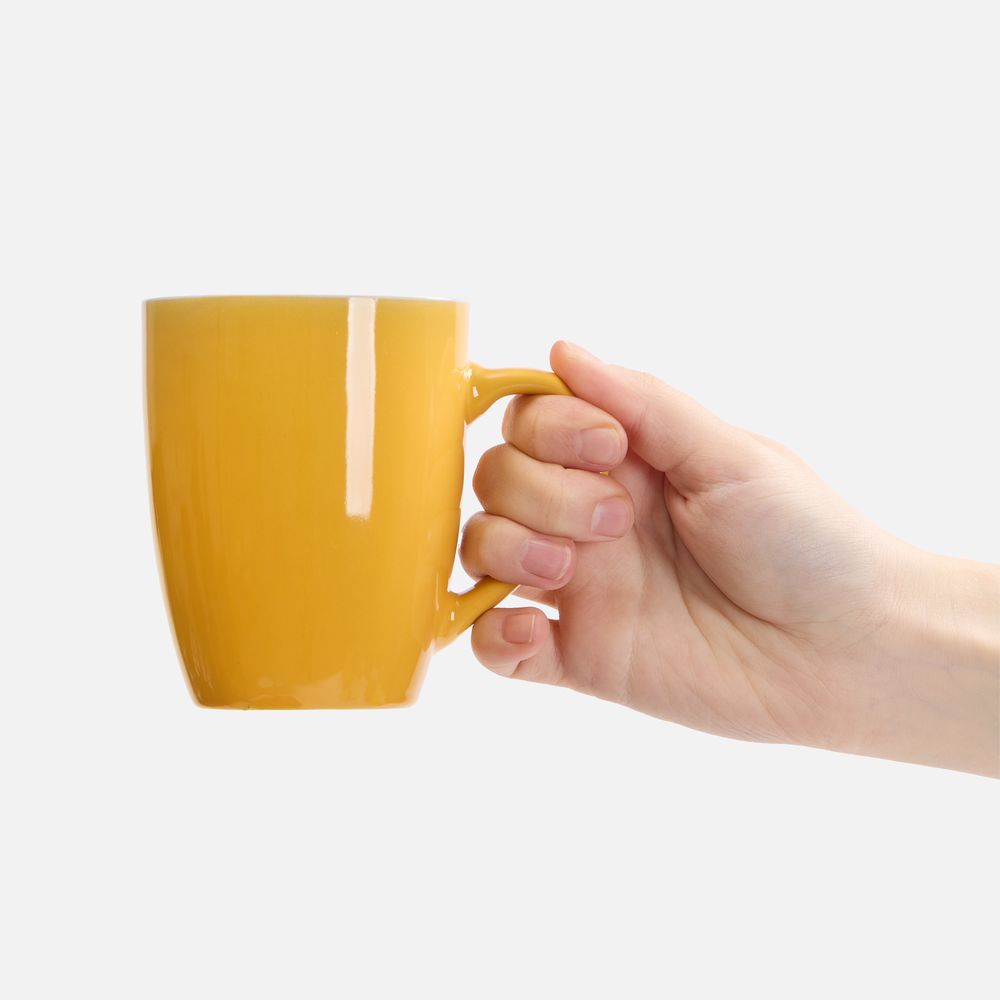 Кружка Good Morning, желтая — изображение 3