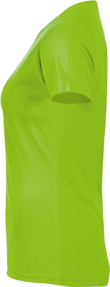 Футболка женская Sporty Women 140, зеленый неон — изображение 2
