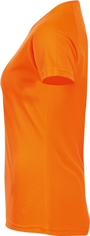 Футболка женская Sporty Women 140, оранжевый неон — изображение 2