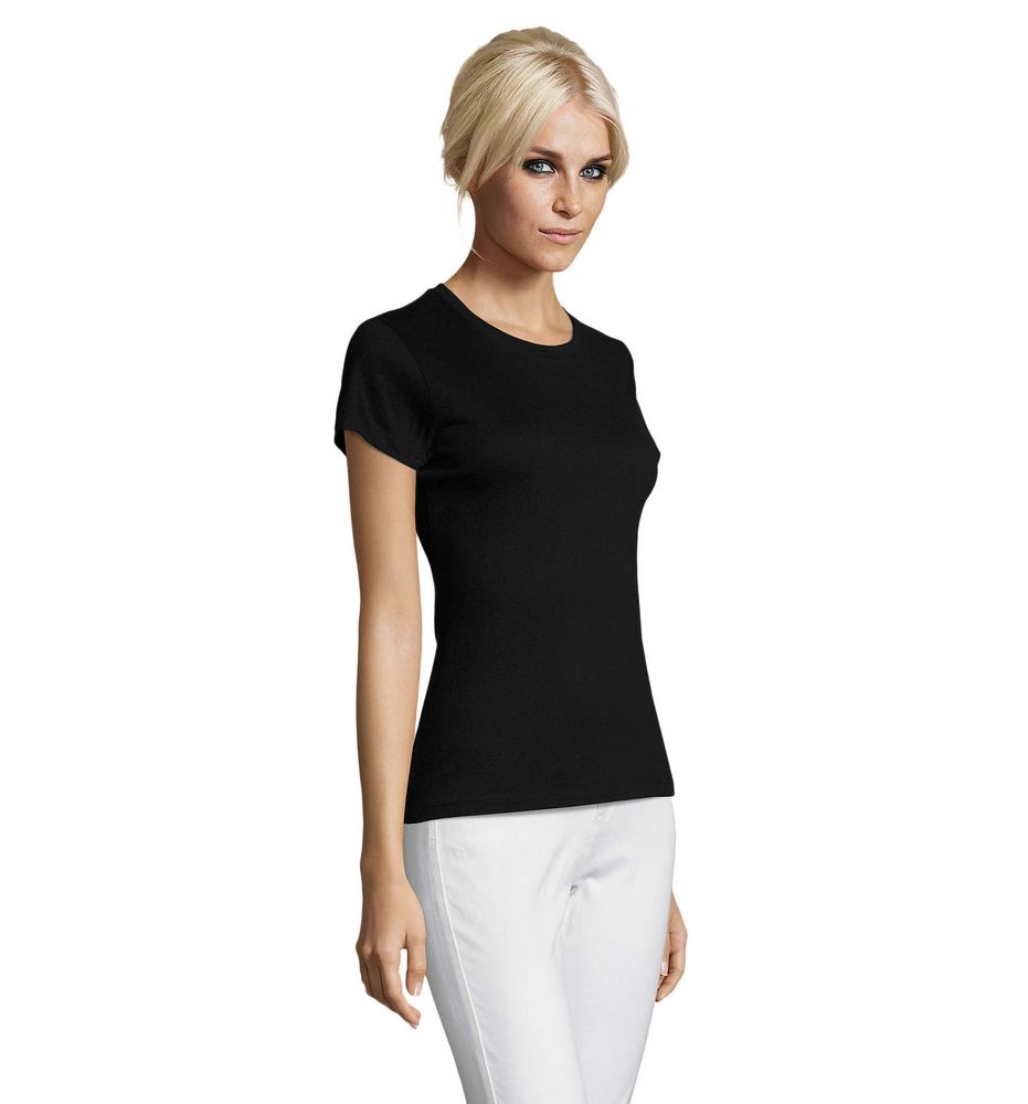 Футболка женская Regent Women, черная — изображение 5
