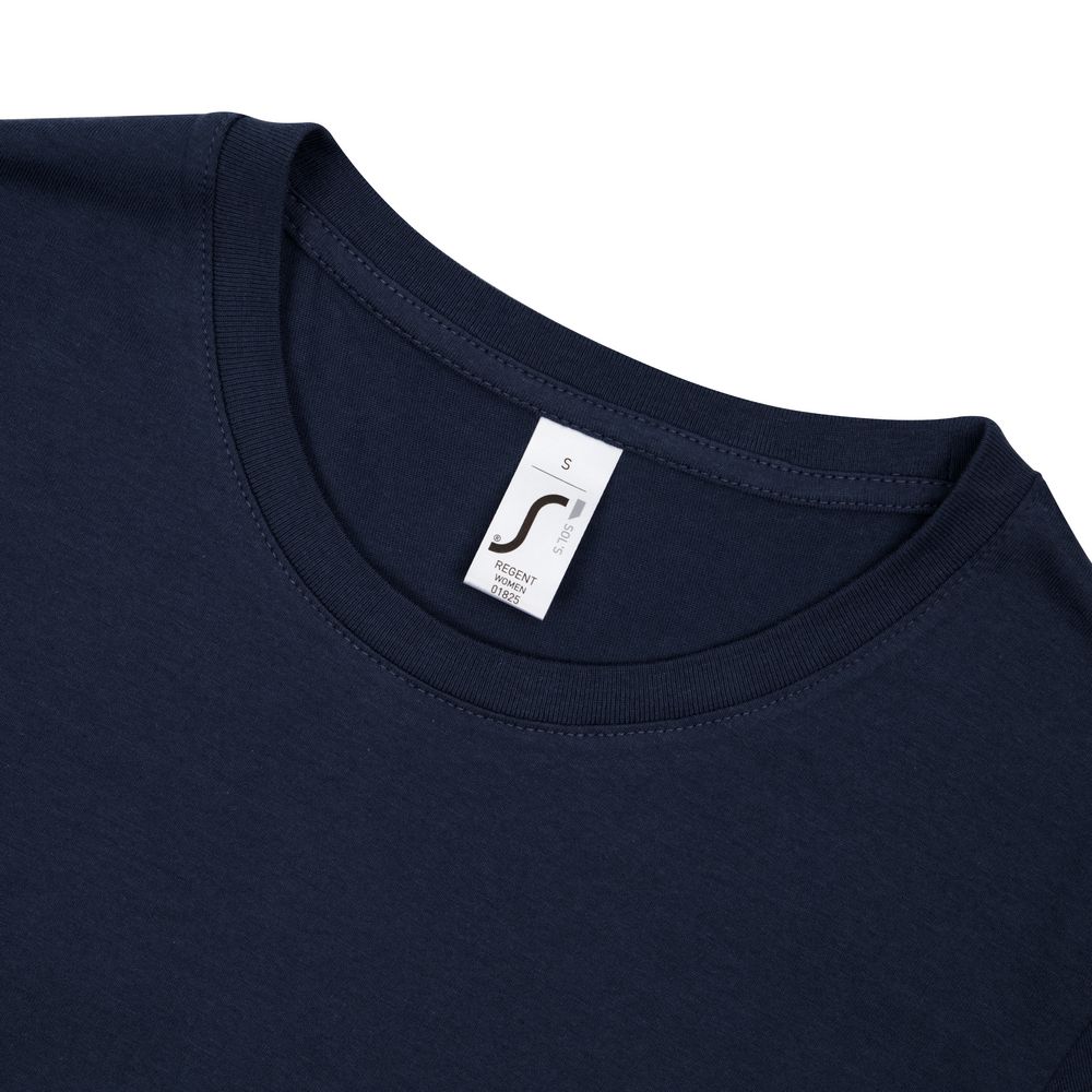 Футболка женская Regent Women, темно-синяя (navy) — изображение 3