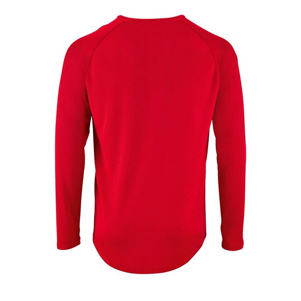 Футболка с длинным рукавом Sporty LSL Men, красная — изображение 2