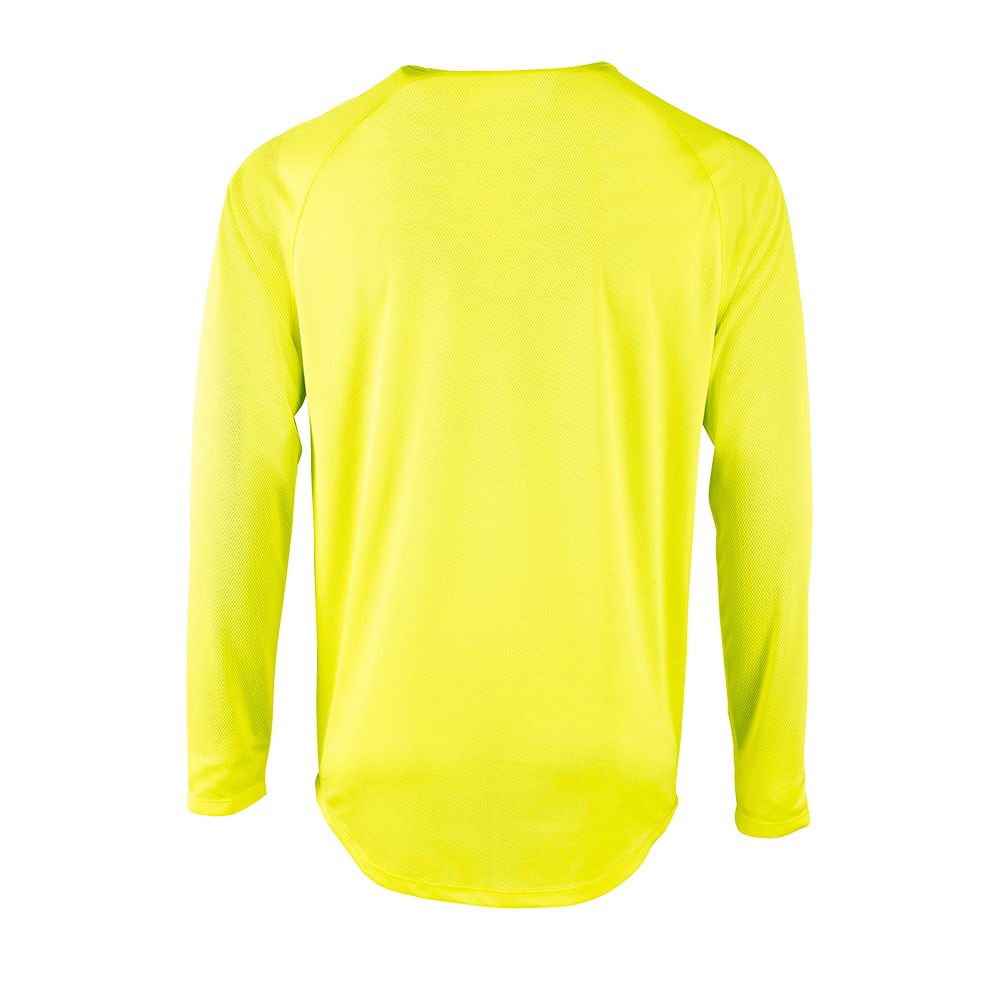 Футболка с длинным рукавом Sporty LSL Men желтый неон — изображение 2