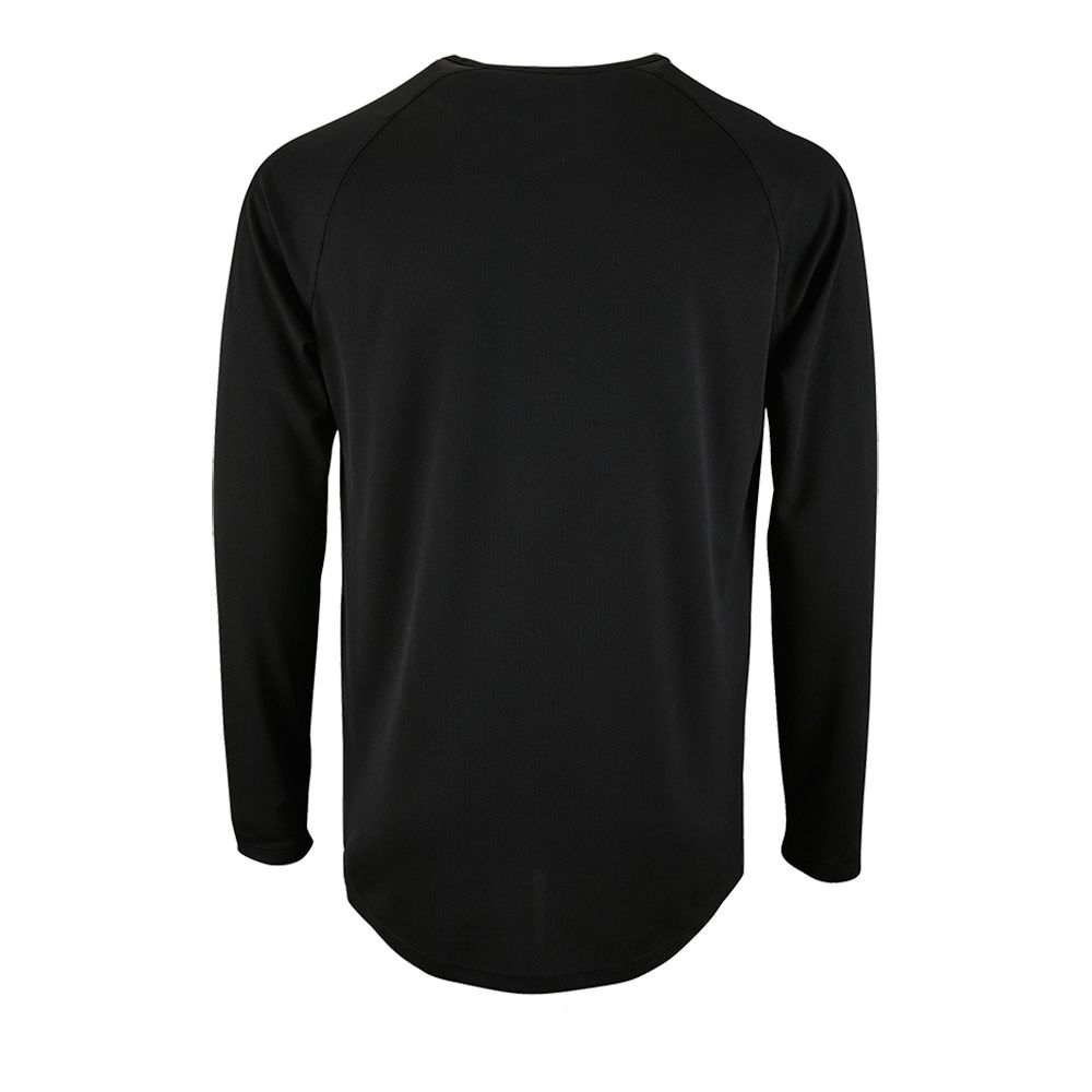 Футболка с длинным рукавом Sporty LSL Men, черная — изображение 2
