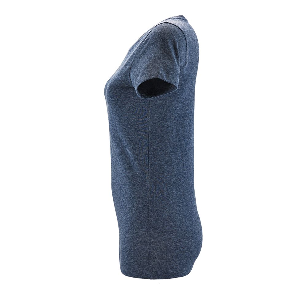 Футболка женская Regent Fit Women, синий меланж — изображение 2