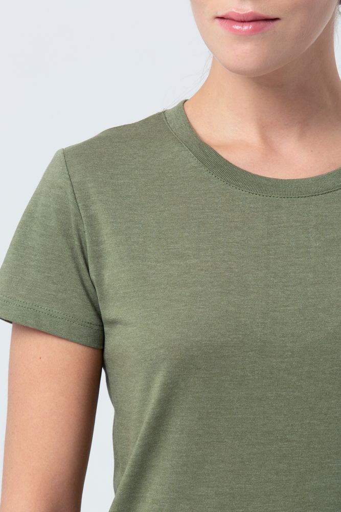 Футболка женская Regent Fit Women, меланж хаки — изображение 6