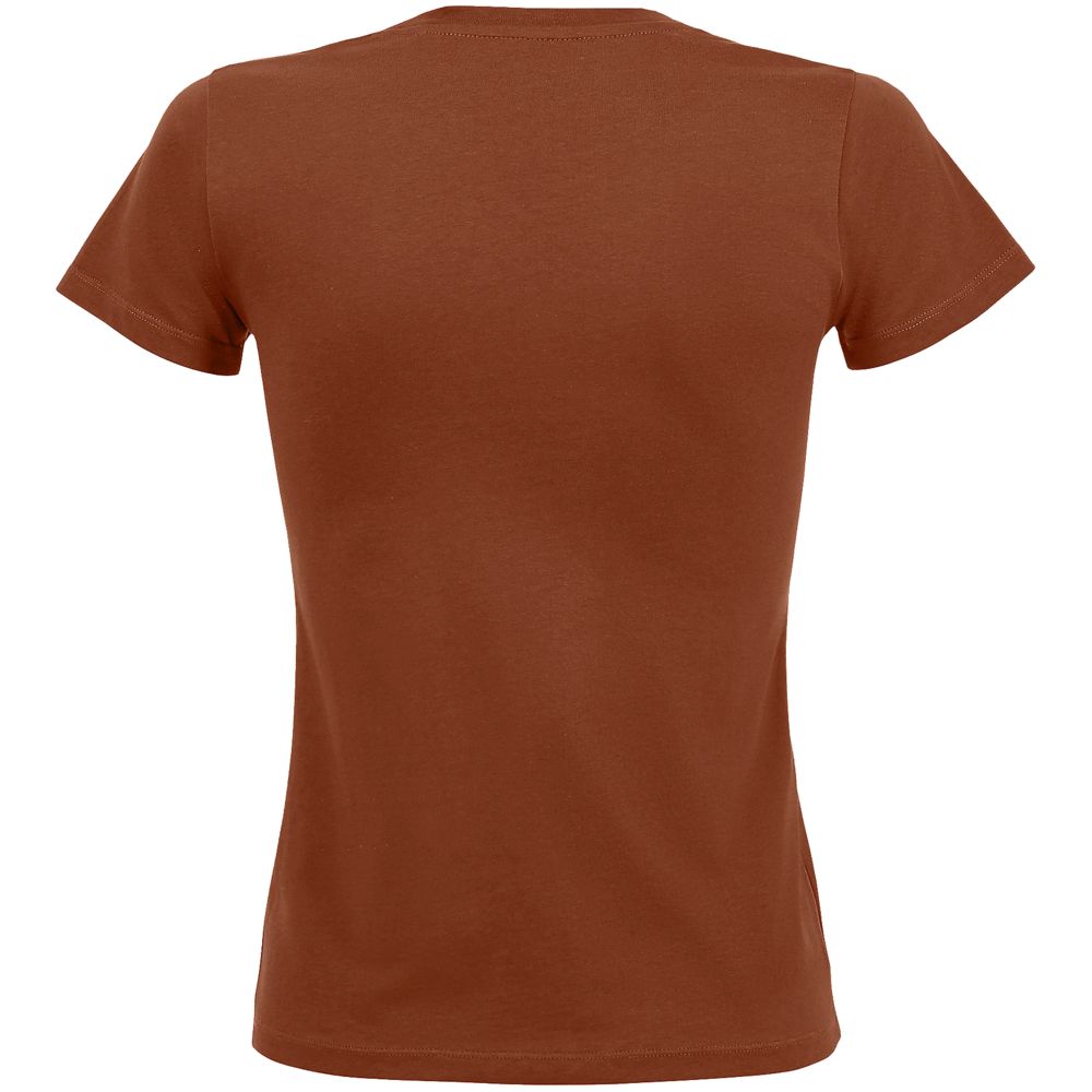 Футболка женская Regent Fit Women, коричневая (терракотовая) — изображение 2