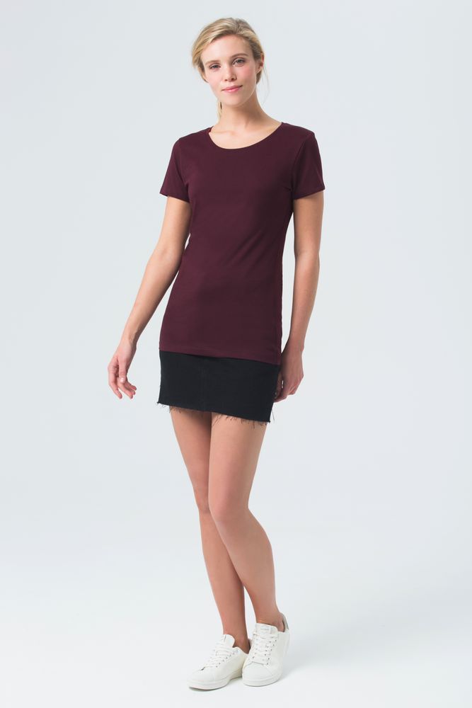 Футболка женская Martin Women, бордовая — изображение 7