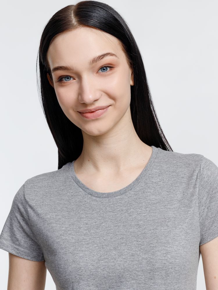 Футболка женская Pioneer Women, серый меланж — изображение 7