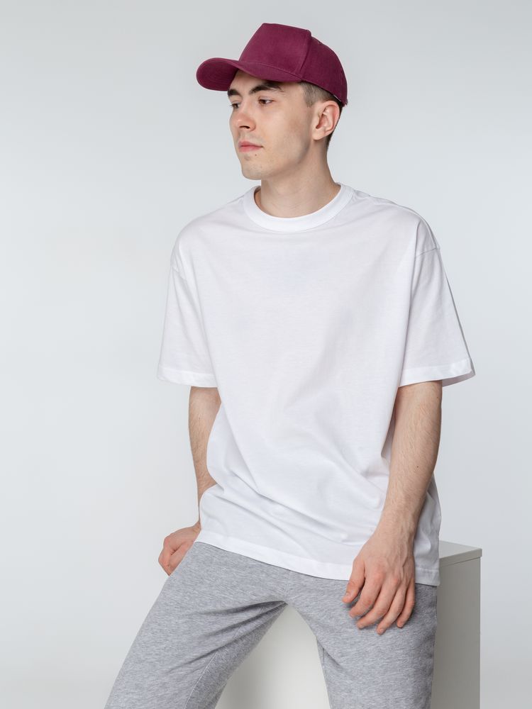 Футболка оверсайз мужская Boxy Men, белая — изображение 4