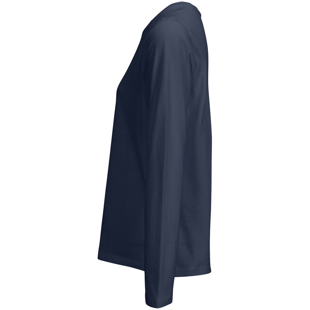 Футболка с длинным рукавом женская Monarch Women, темно-синяя (navy) — изображение 3