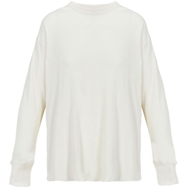 Футболка с длинным рукавом Thermal T, бежевая (неокрашенная)