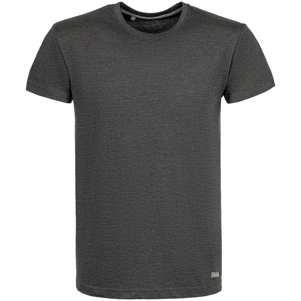 Футболка унисекс Firm Wear, черный меланж — изображение 2